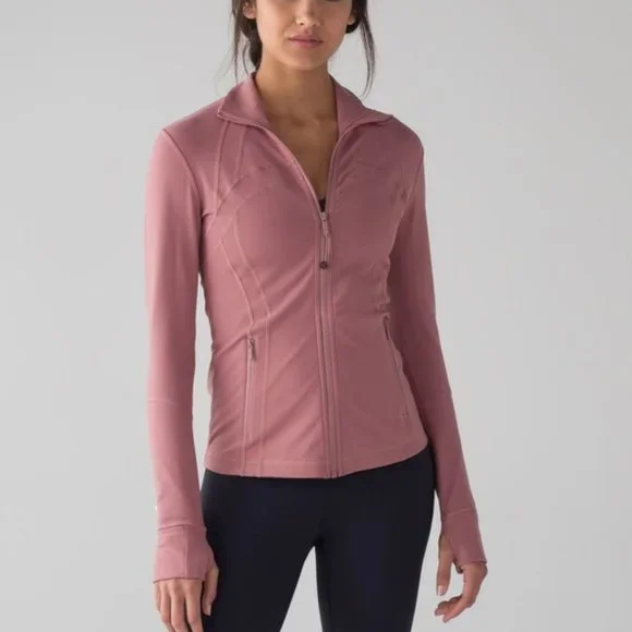 ルルレモン Define Jacket ピンク サイズ4 新品未使用、タグ付き LULULEMON Women's Jacket Define Luon Full Zip Size 10 Rose